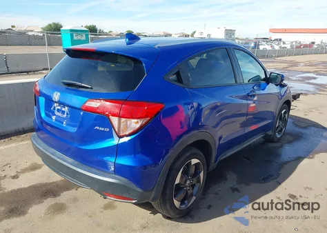 2018 Honda Hr-V Ex-L из США, поврежденный, VIN 3CZRU6H78JM704505